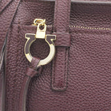 Burgundy Leather Amy Tote