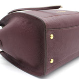 Burgundy Leather Amy Tote