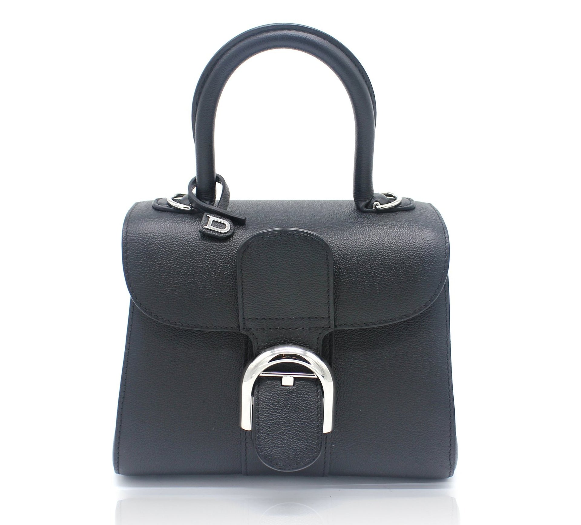 Delvaux Mini Le Brillant Leather Bag