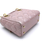Christian Dior Lady Dior Bag with Chain in Pearly Lambskin