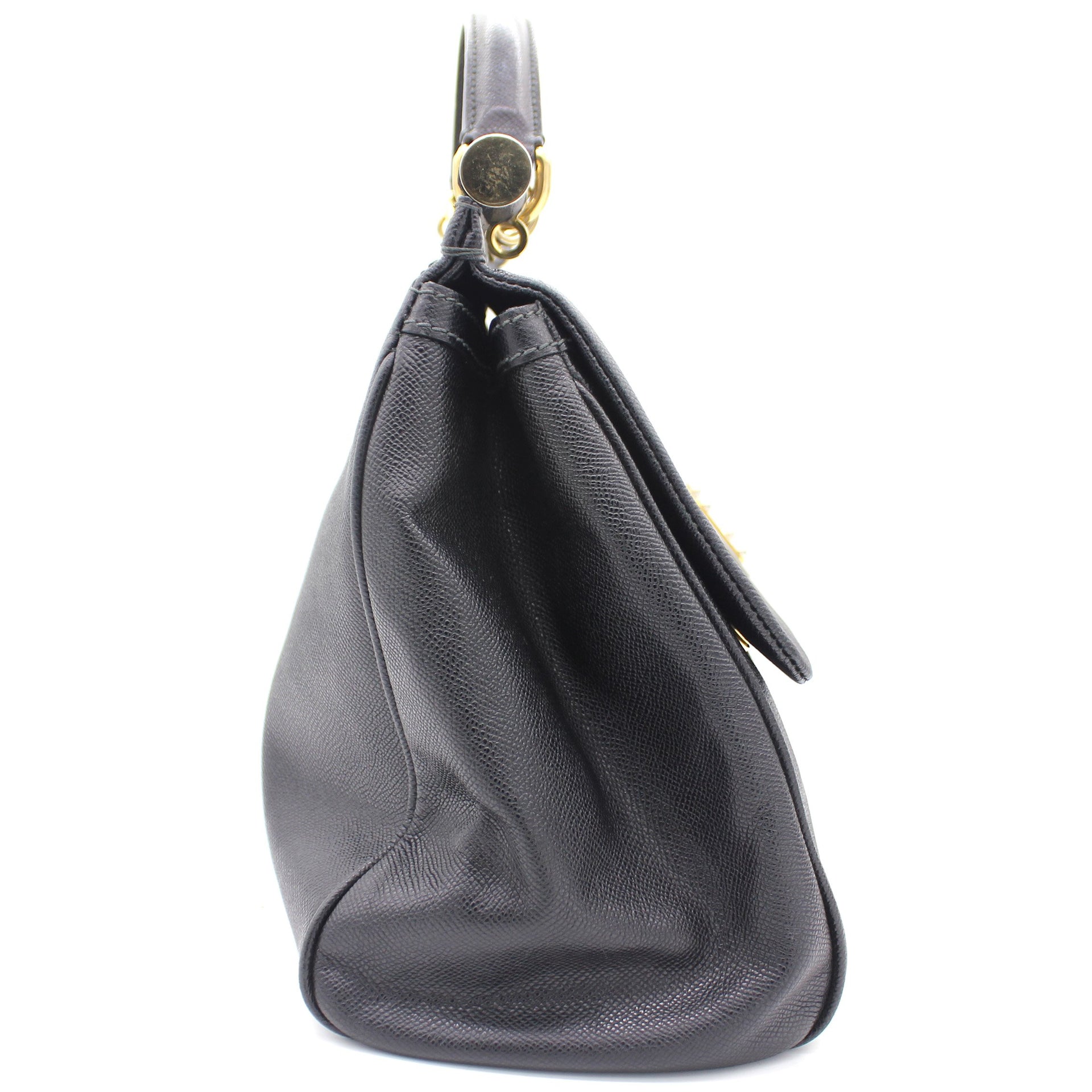 Sicily Large leather shoulder bag