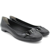 Black Patent Leather Ballet Flats 39