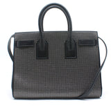 Saint Laurant Small Sac Du Jour in Black Leather with Silver Studs