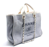 Chanel Canvas Deauville Large Tote