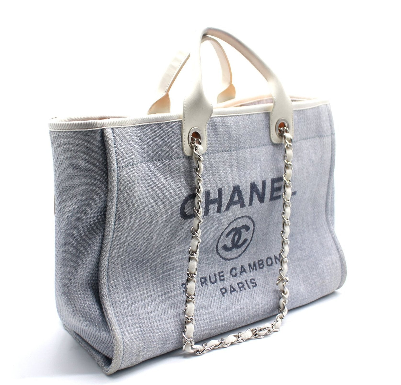 Chanel Canvas Deauville Large Tote – Stylishtop
