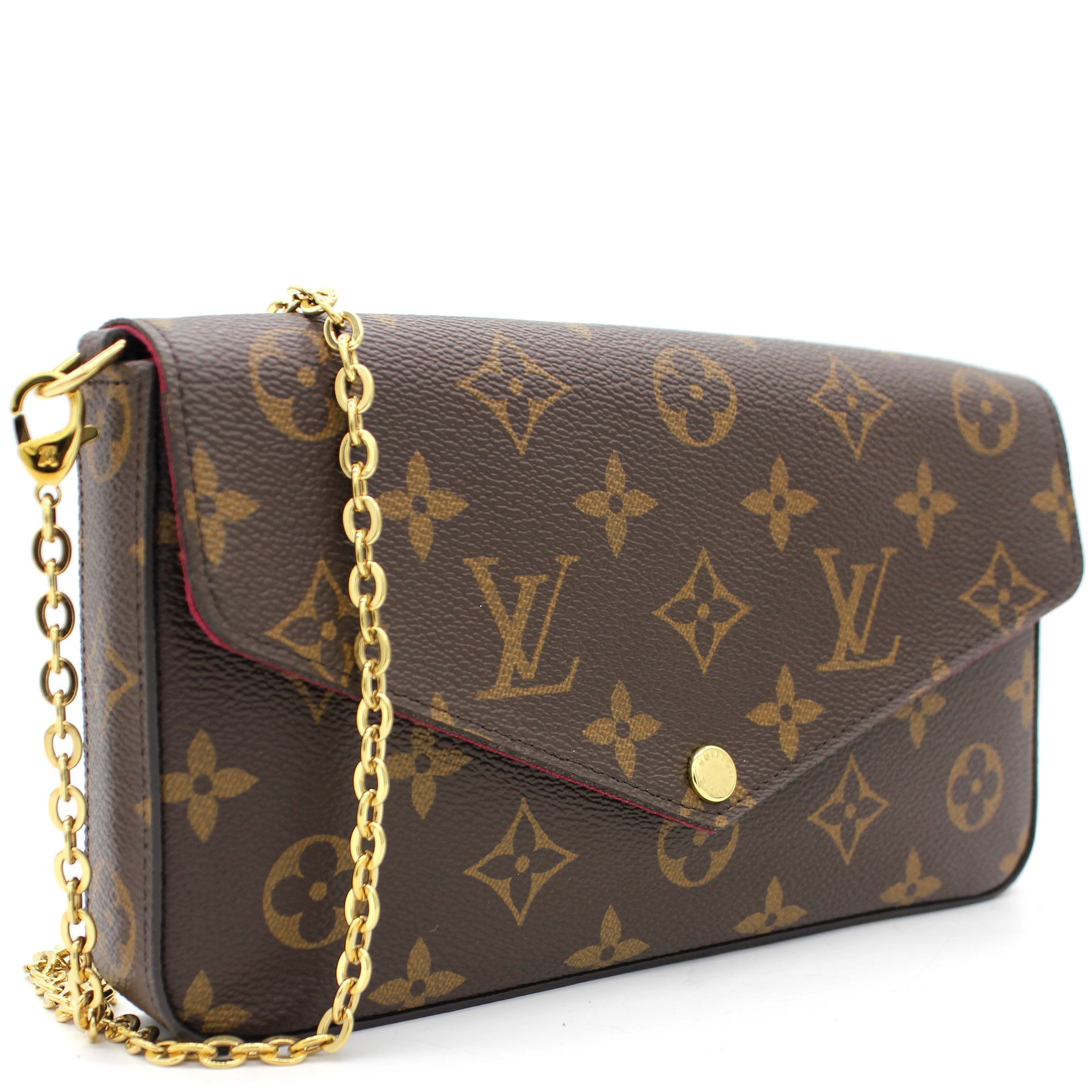 Louis Vuitton Felicie Pochette Monogram Vernis Patent Leather – STYLISHTOP