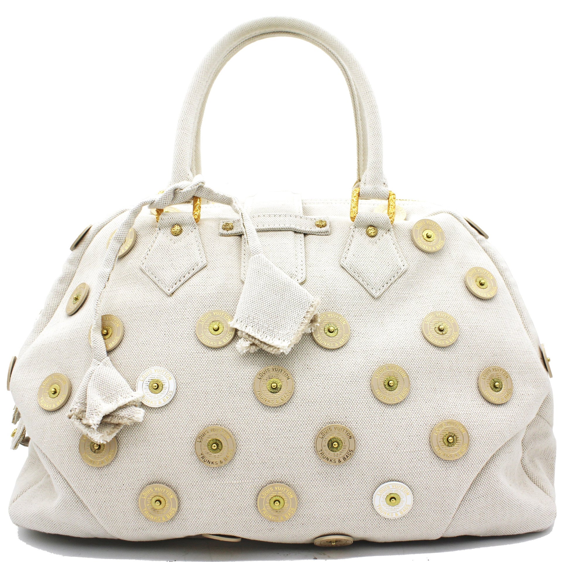 Louis Vuitton SS07 Limited Edition Polka Dots Panama Tinkerbell