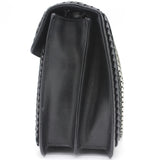 Serpenti Forever Shoulder Bag Plisse Leather Medium
