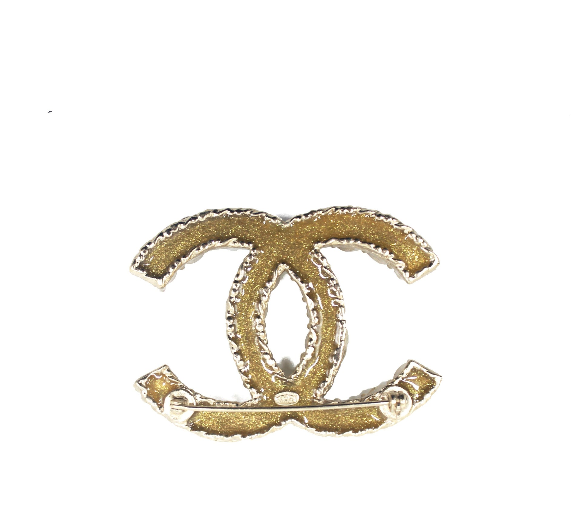 bølge maler muskel Chanel CC Pearl Brooch Pin Gold – STYLISHTOP
