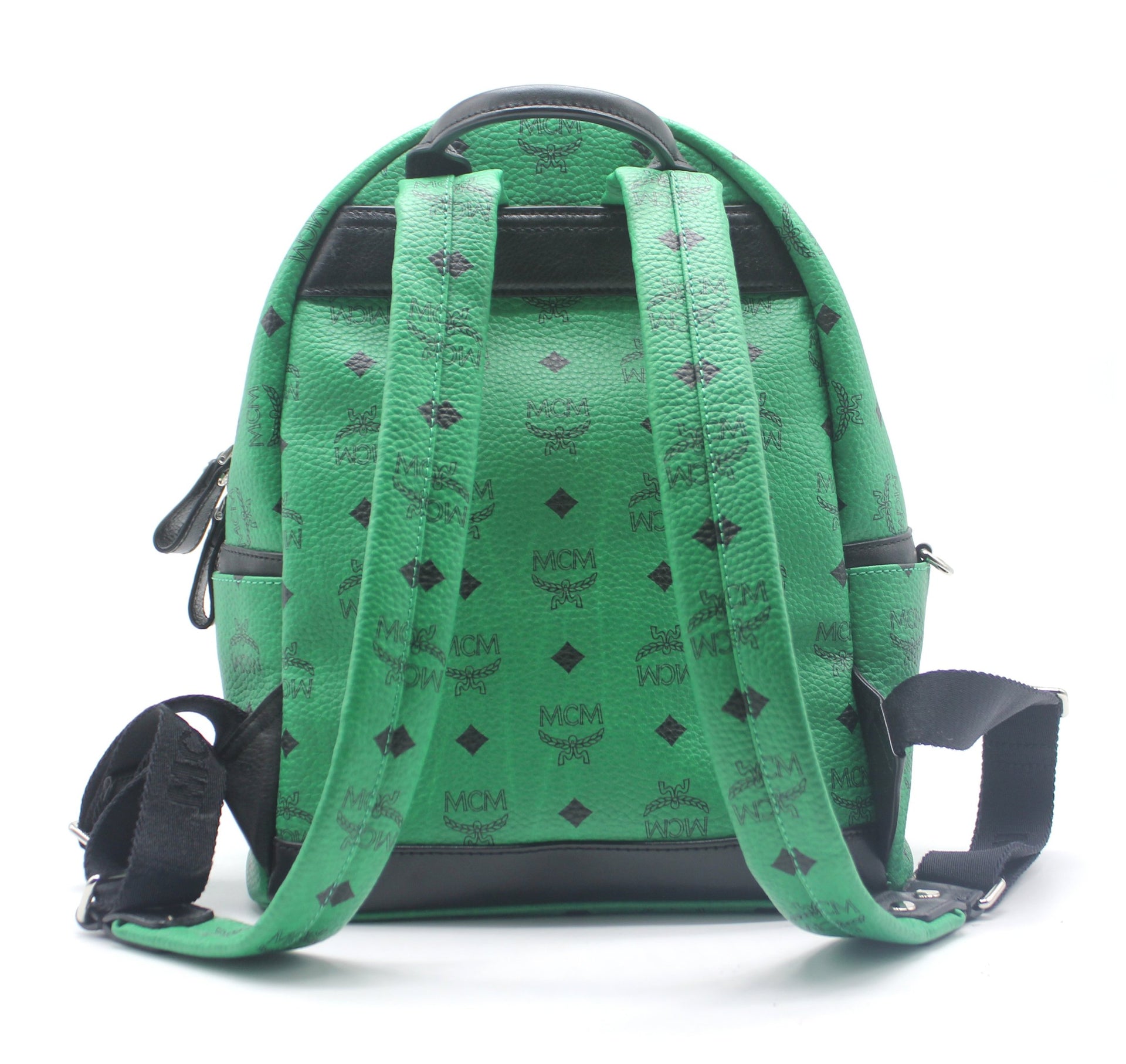 MCM Dual Stark Coated Canvas Backpack