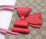 Gucci Children's GG Supreme bow tote