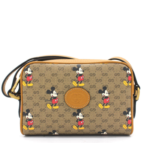 Gucci X Disney Mickey Mouse-print Shoulder Bag In Beige | ModeSens | Mouse  print, Disney purse, Disney mickey mouse