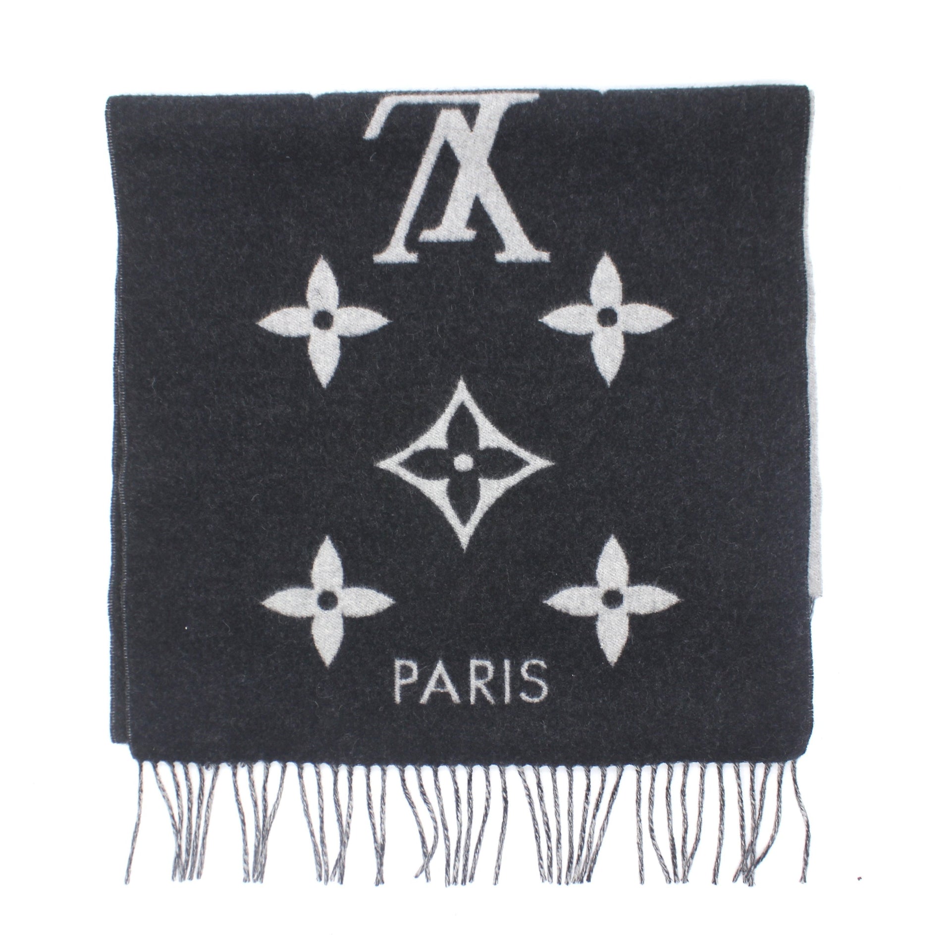 Louis Vuitton cold reykjavik cashmere scarf Beige