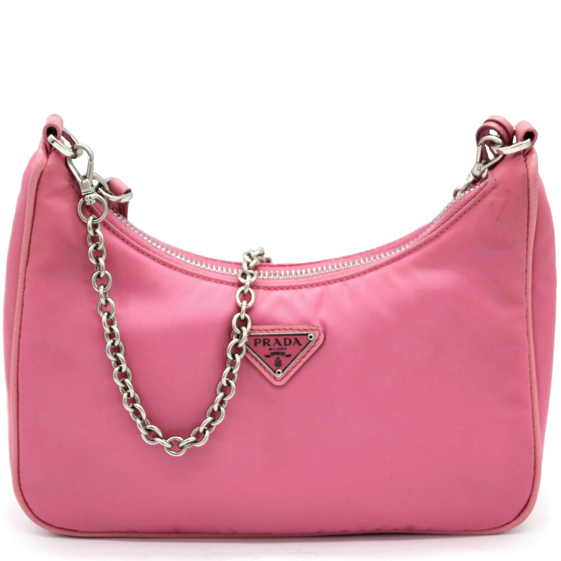 Gradient Alabaster Pink Small Prada Galleria Ombré Saffiano Leather Bag |  PRADA