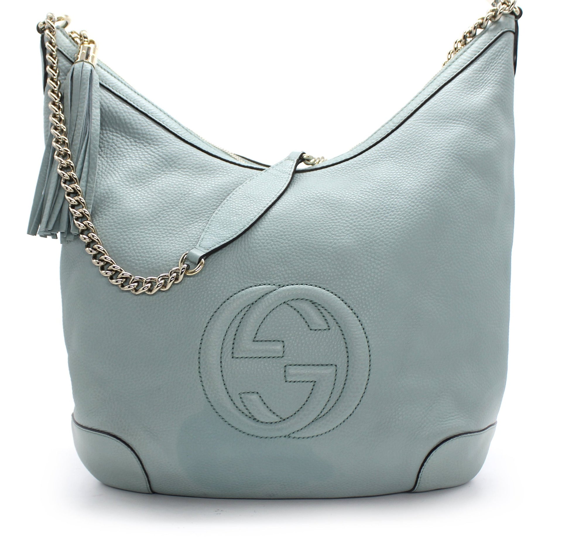 Gucci Leather Medium Soho Chain Shoulder Bag