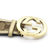 Monogram Interlocking G Belt Off White