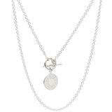 Amulettes H Confettis Silver Necklace