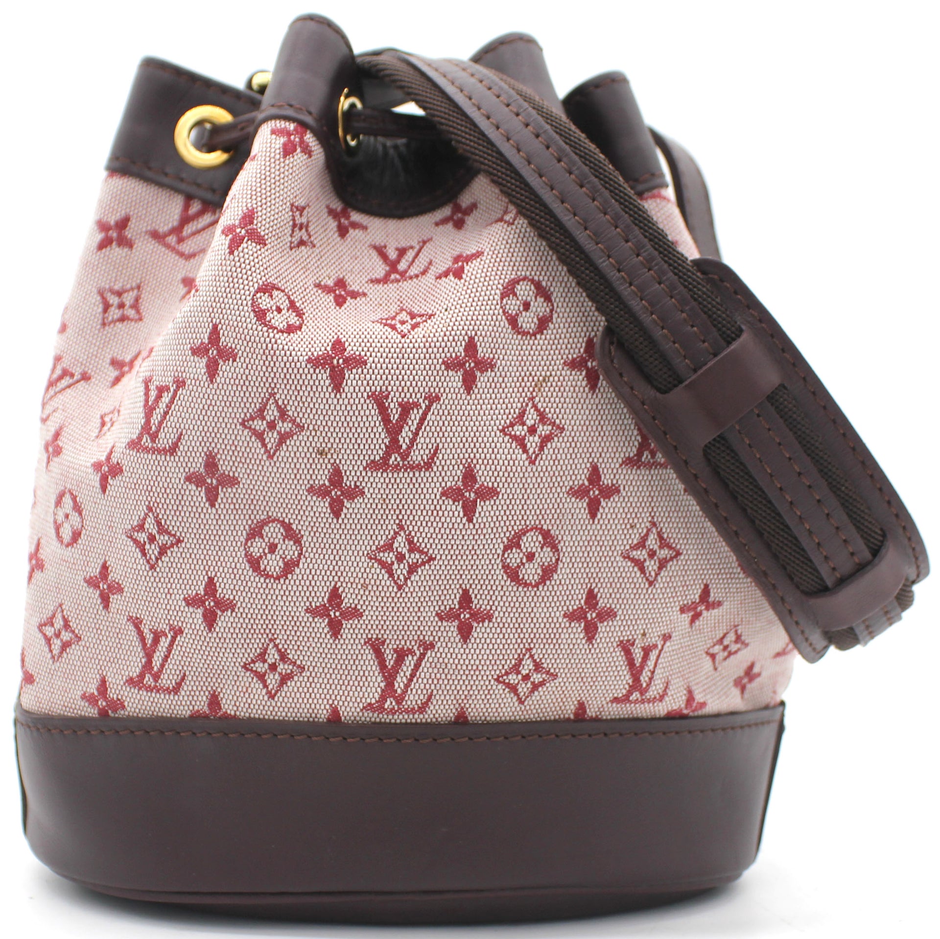 Louis Vuitton Vintage Bucket Bag Denim Red – STYLISHTOP