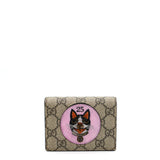 GG Supreme card case wallet with Bosco patch