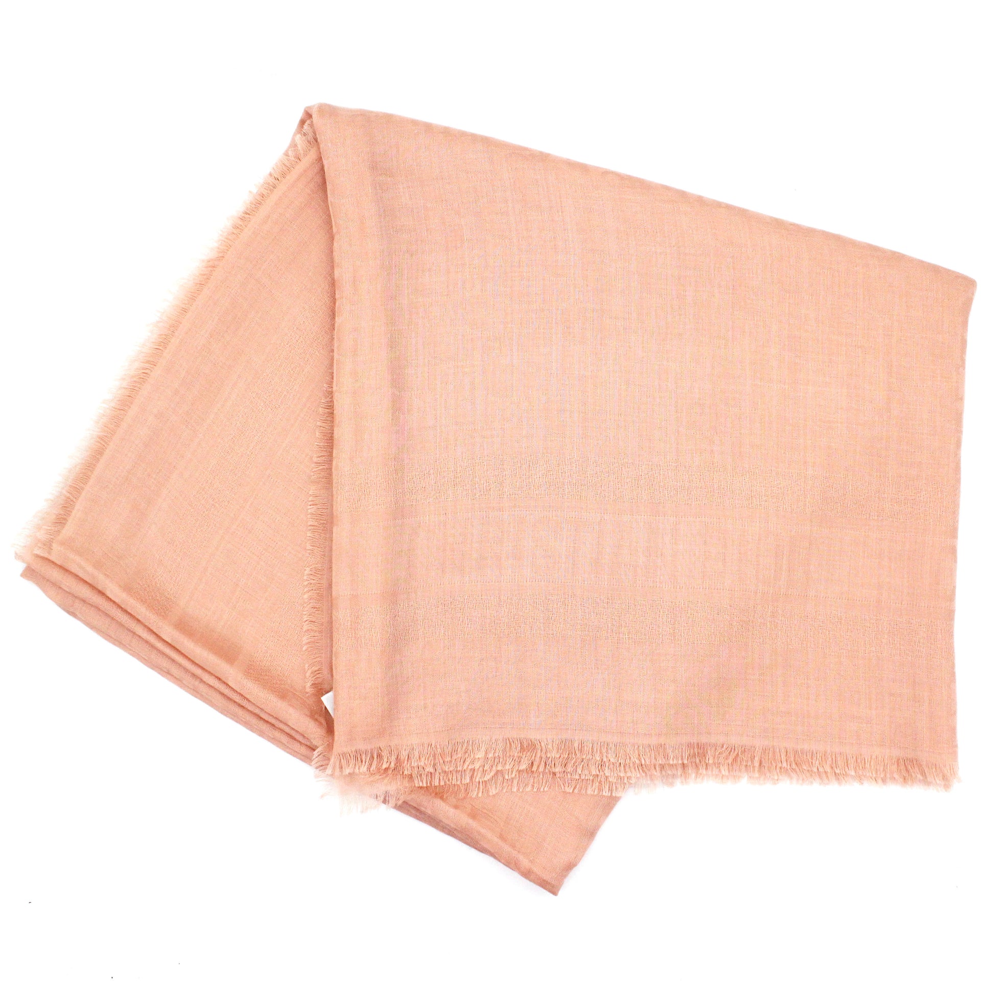 Oblique Silk Scarf Powder Pink