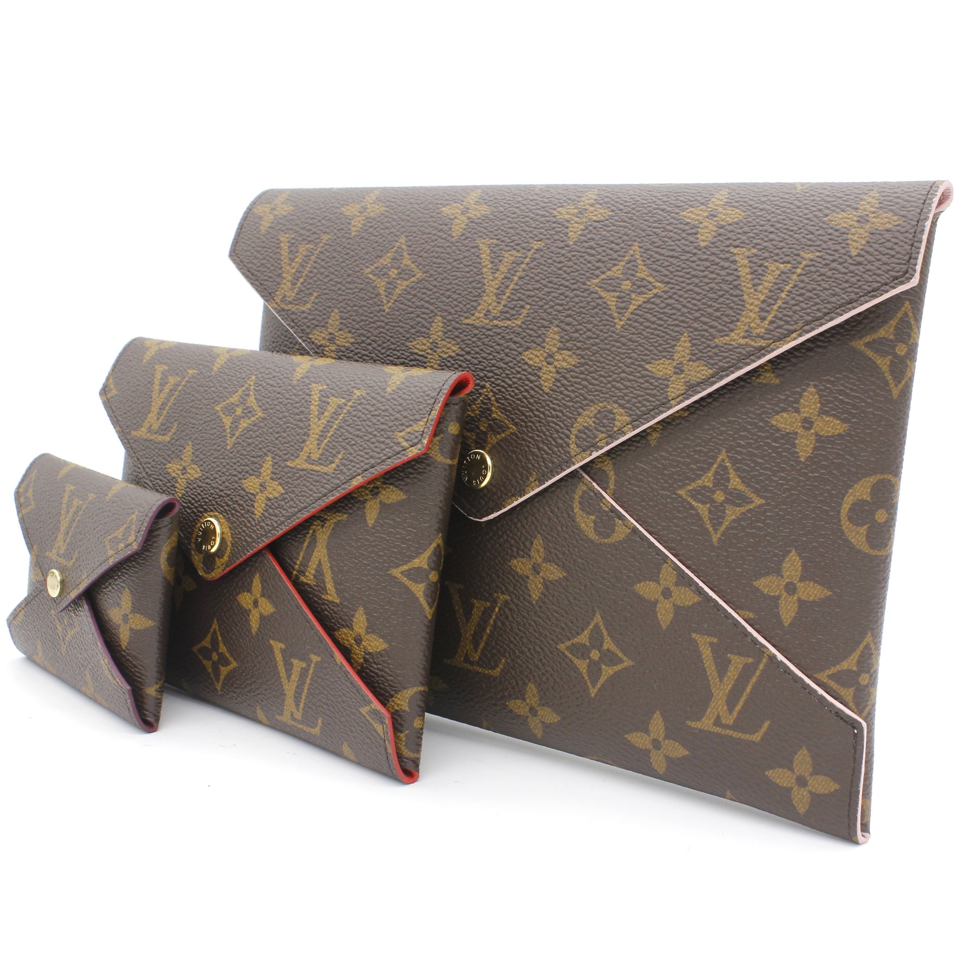 Louis Vuitton Beige Monogram Empreinte And Python Double Zip Pochette Gold  Hardware, 2019 Available For Immediate Sale At Sotheby's