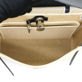Black, Beige Canvas and Leather 2-in-1 Herbag 31