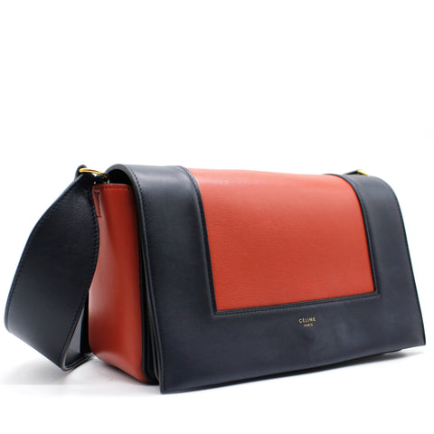 Celine Smooth Calfskin Medium Frame Shoulder Bag