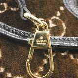 Rajah GG monogram velvet cross-body bag