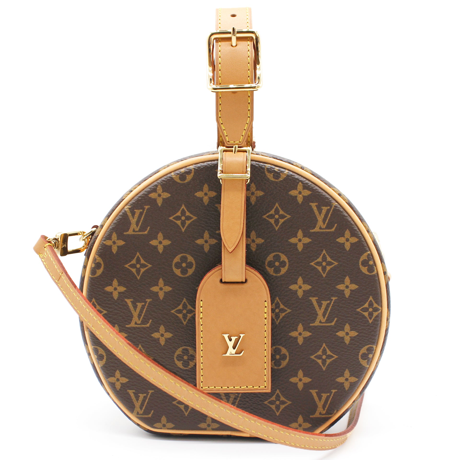 Louis Vuitton Monogram Petite Boite Chapeau Crossbody Bag