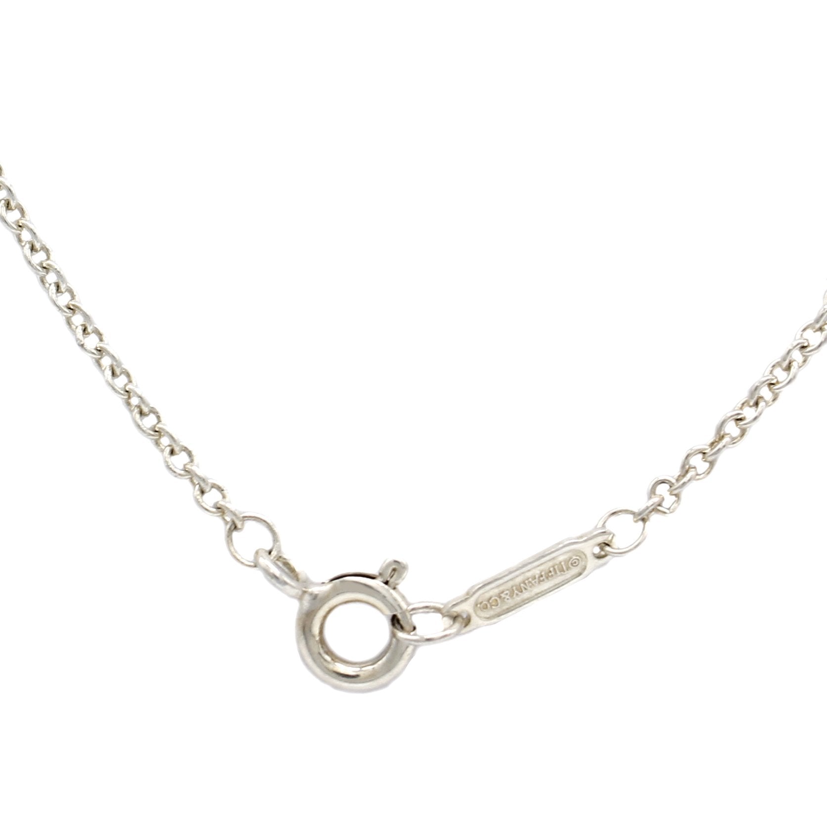 Knot Key Necklace Silver