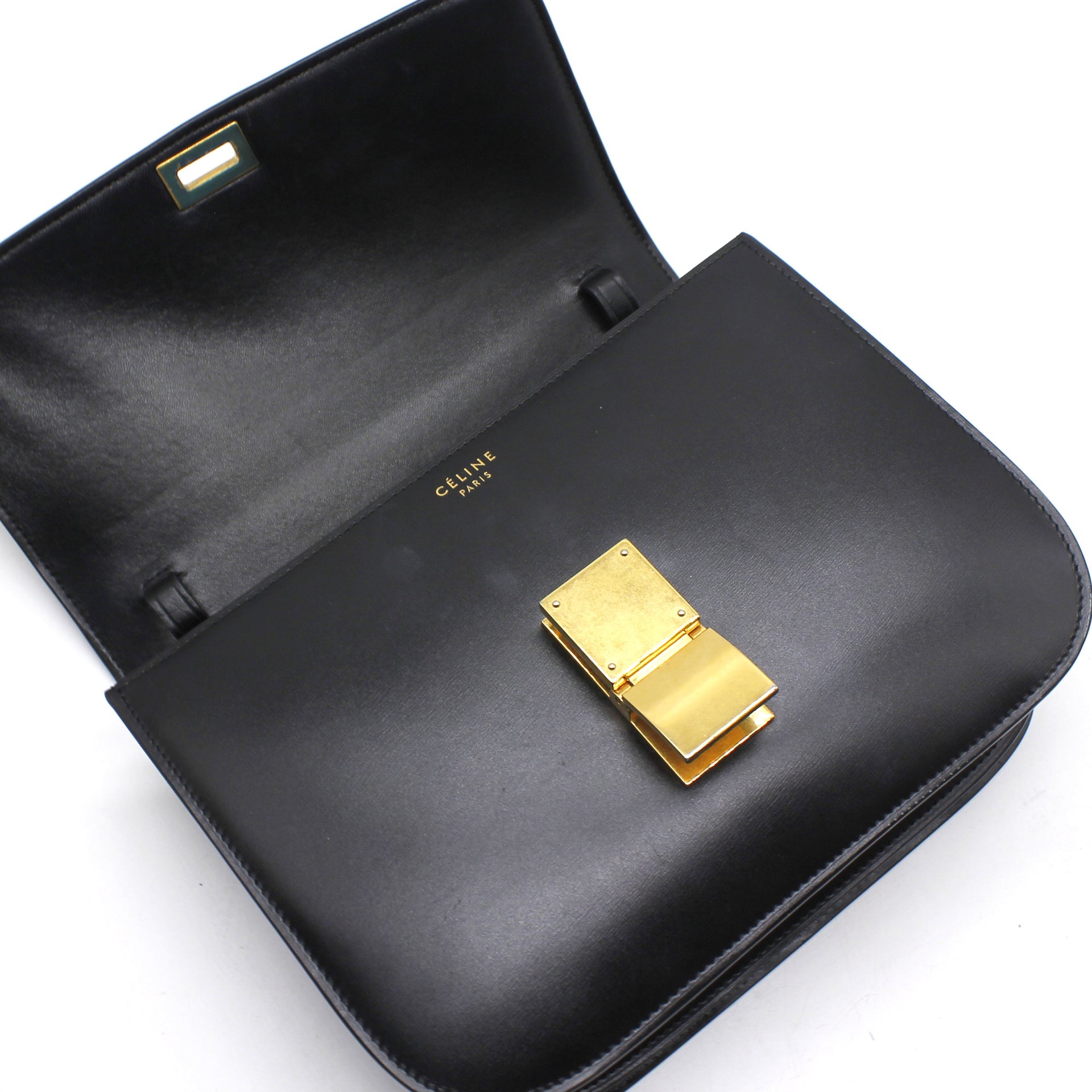 Celine Medium Classic Box Bag Black – STYLISHTOP