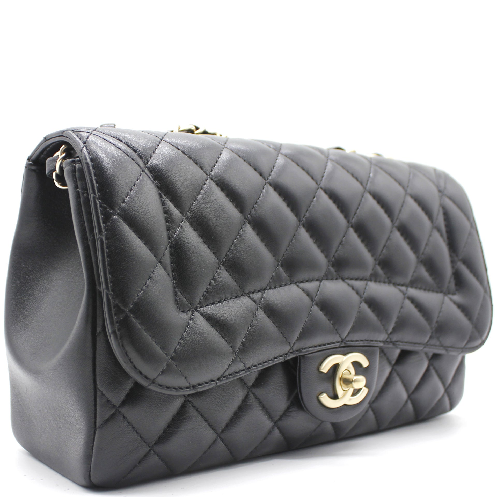 CHANEL Sequin Quilted Medium Chanel 19 Flap Light Green, FASHIONPHILE