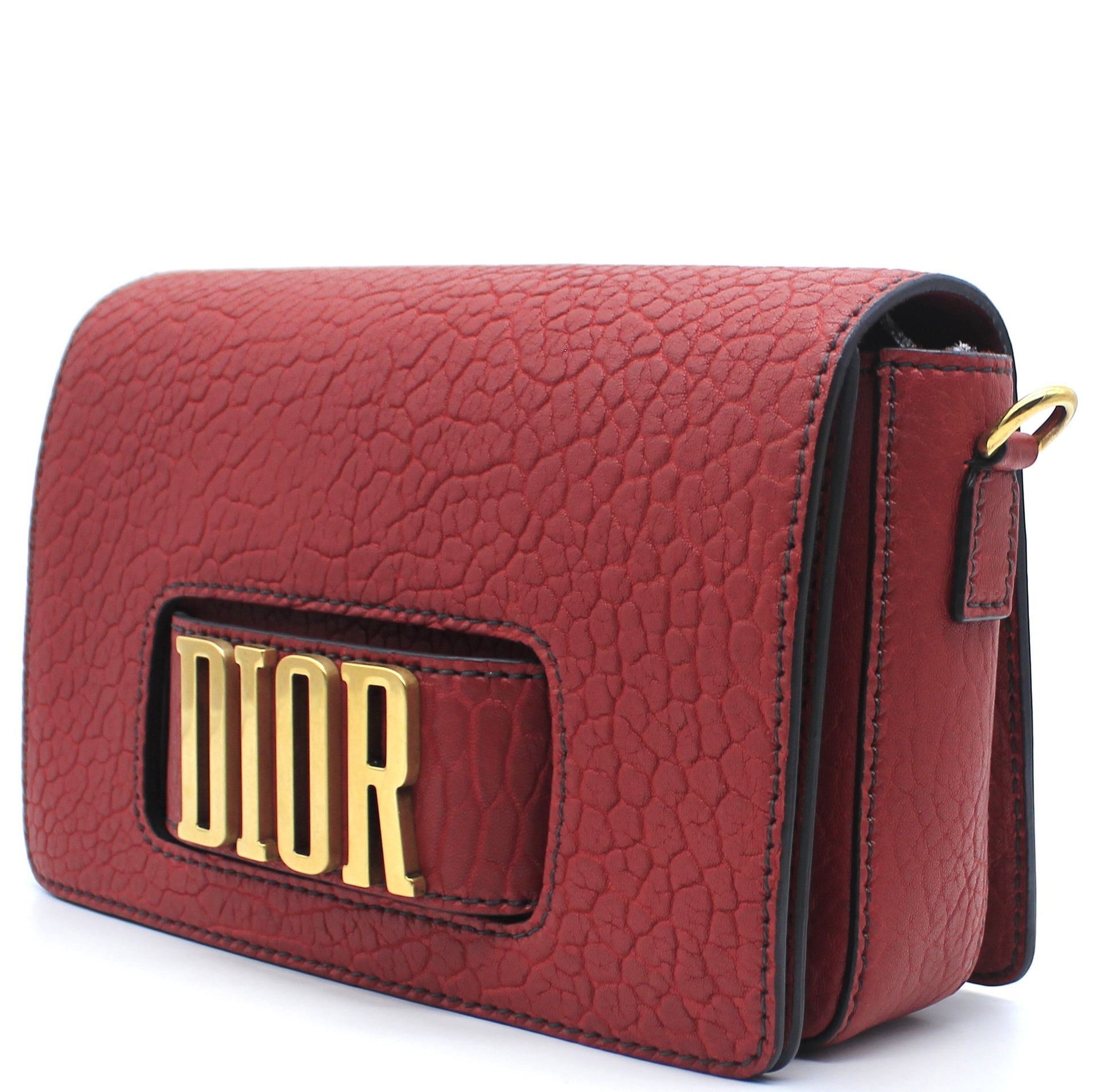 Christian Dior Grained Calfskin J'Adior Flap Bag Red – STYLISHTOP