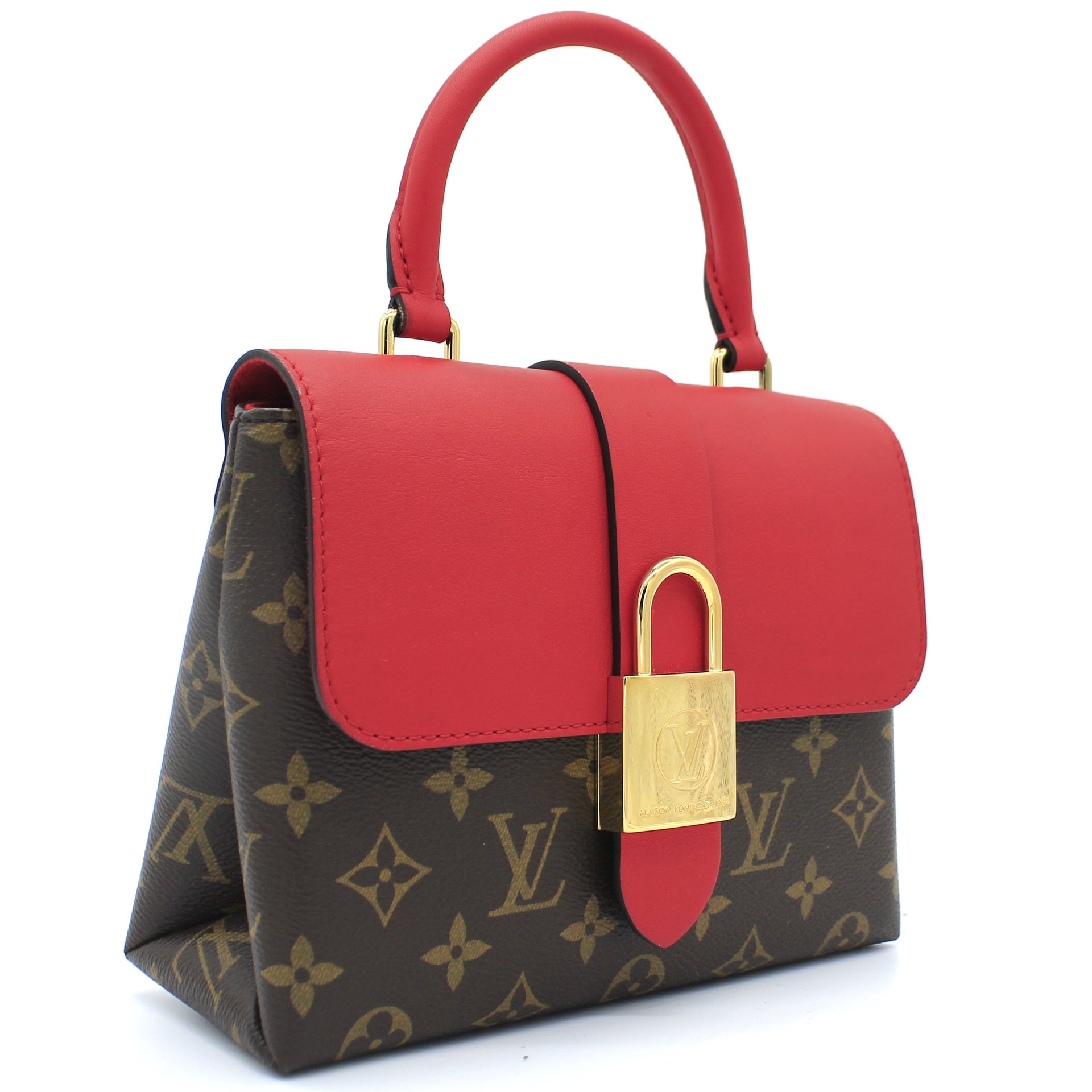 Shop Louis Vuitton MONOGRAM LV LOCKY BB Shoulder Bags M44322 by