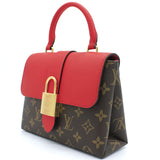 Locky BB Monogram and Red Leather