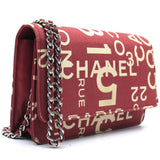 31 Rue Cambon Wallet on Chain Printed Canvas