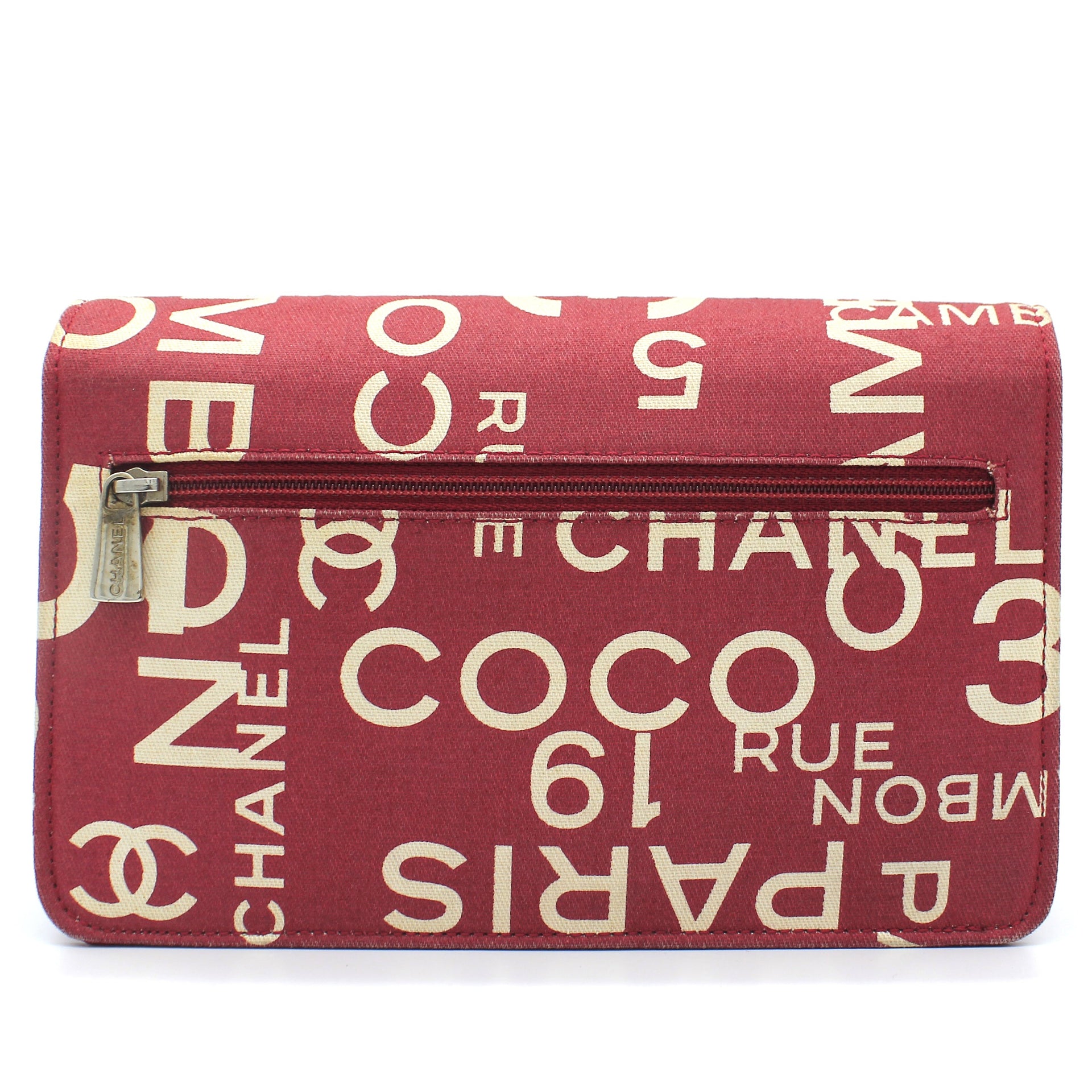 31 Rue Cambon Wallet on Chain Printed Canvas