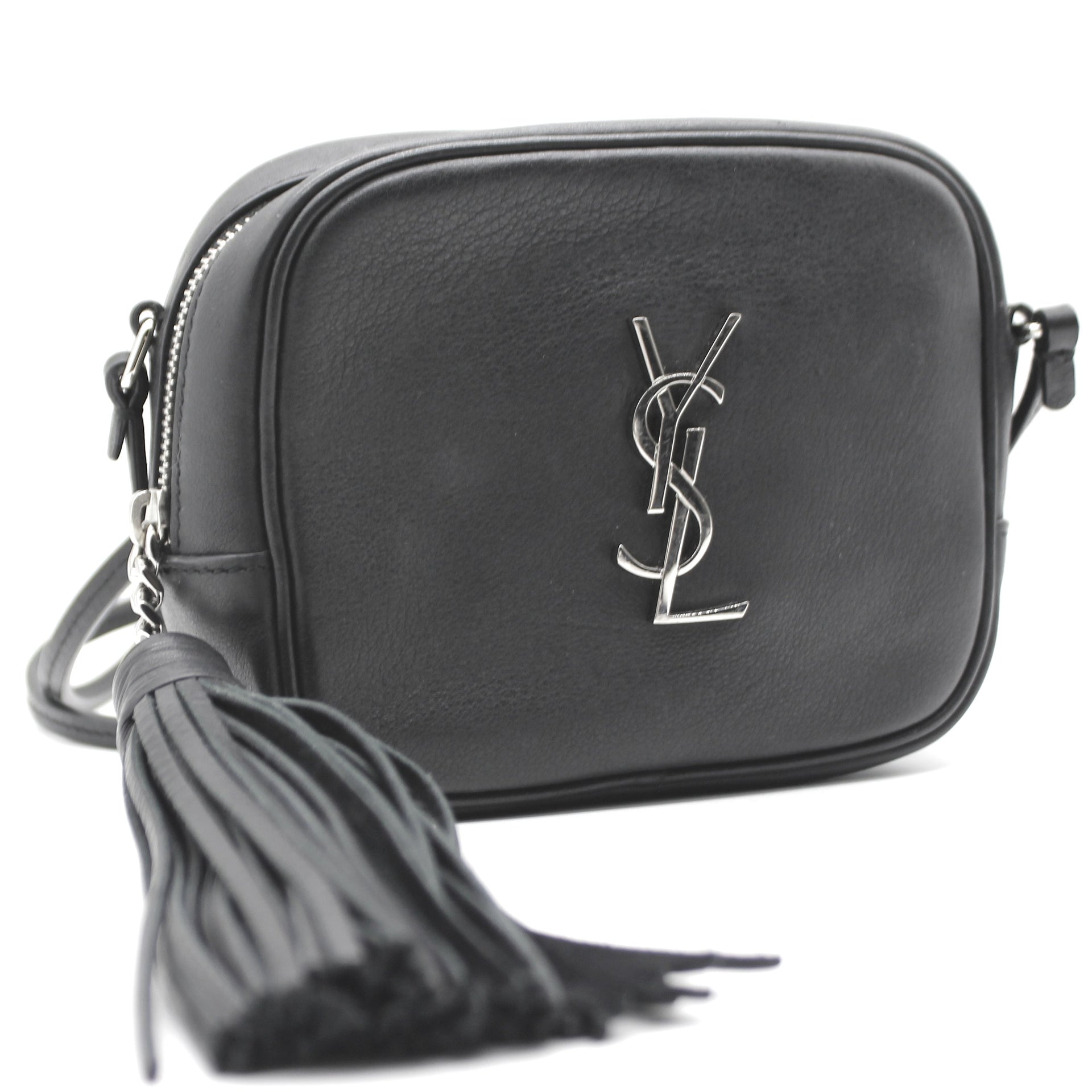 Saint Laurent Nappa Monogram Blogger Bag Black – STYLISHTOP