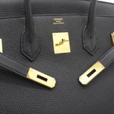 Birkin 35 handbag Black Togo