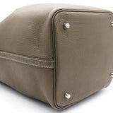 Togo Leather Picotin Lock MM Bag 22 Etoupe