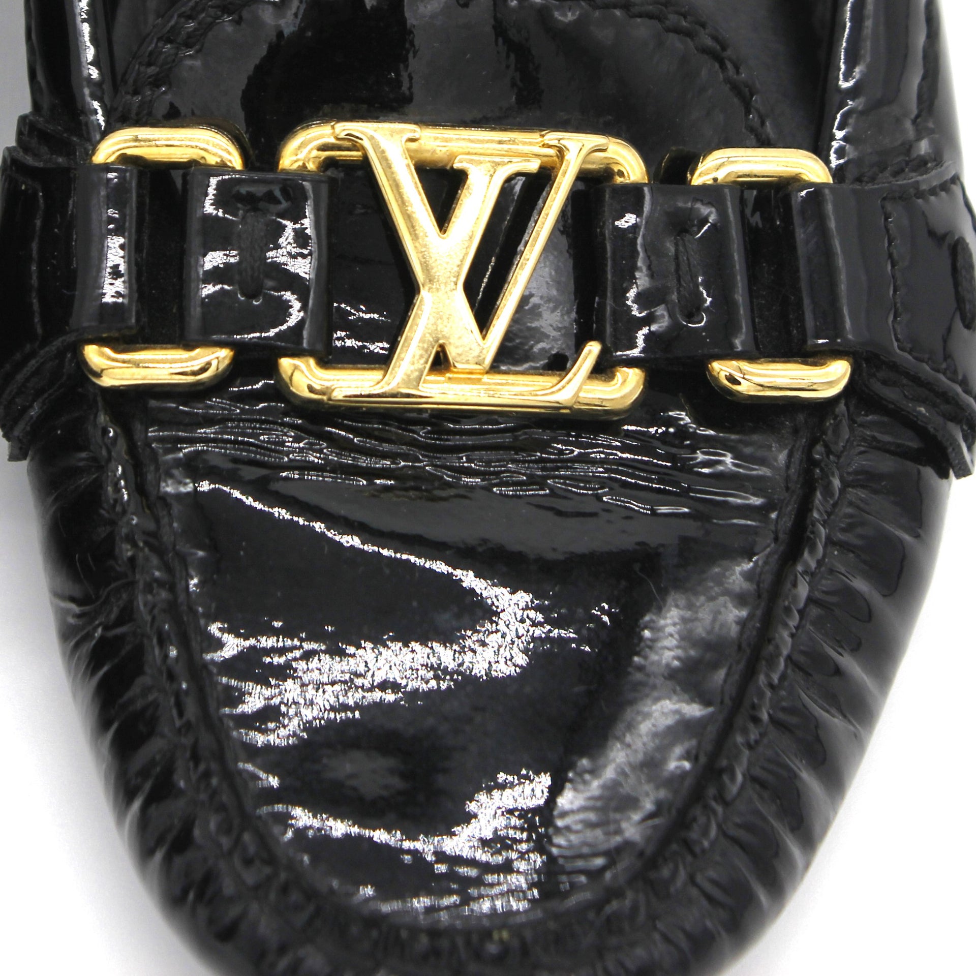 Louis Vuitton, Shoes, Louis Vuitton Damier Black Loafers Monte Carlos  Size 7