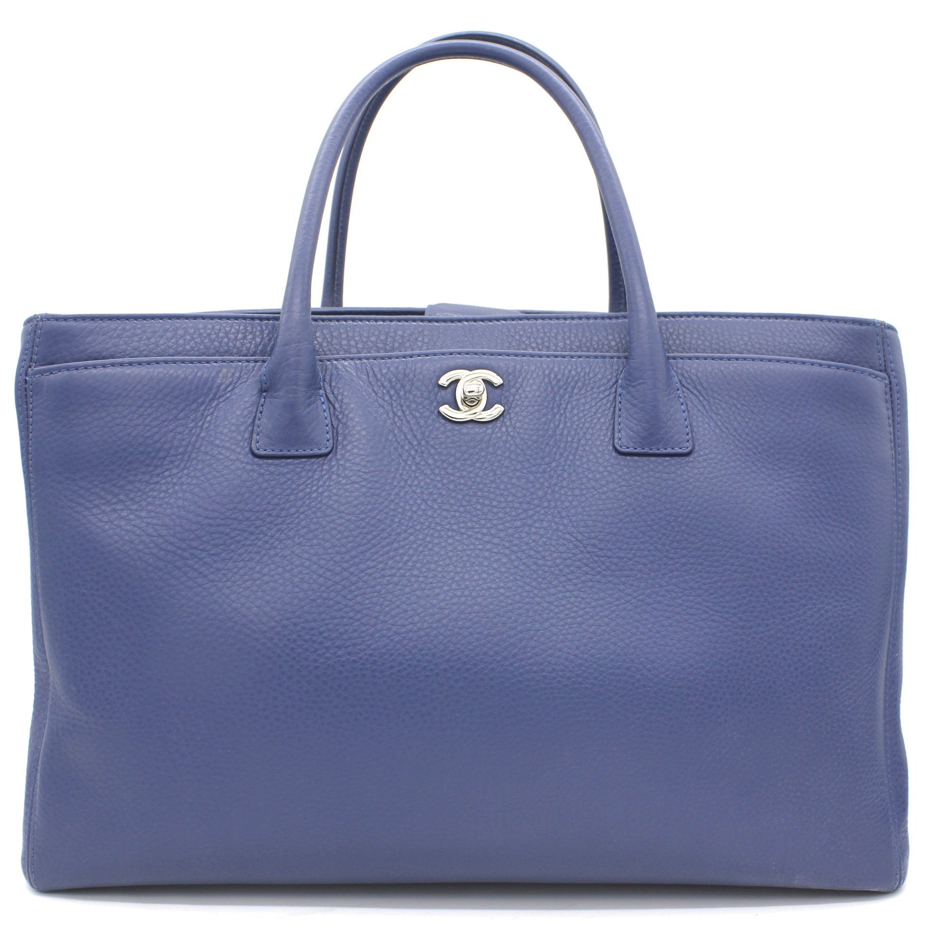 Chanel Executive Cerf Tote Navy Blue – STYLISHTOP