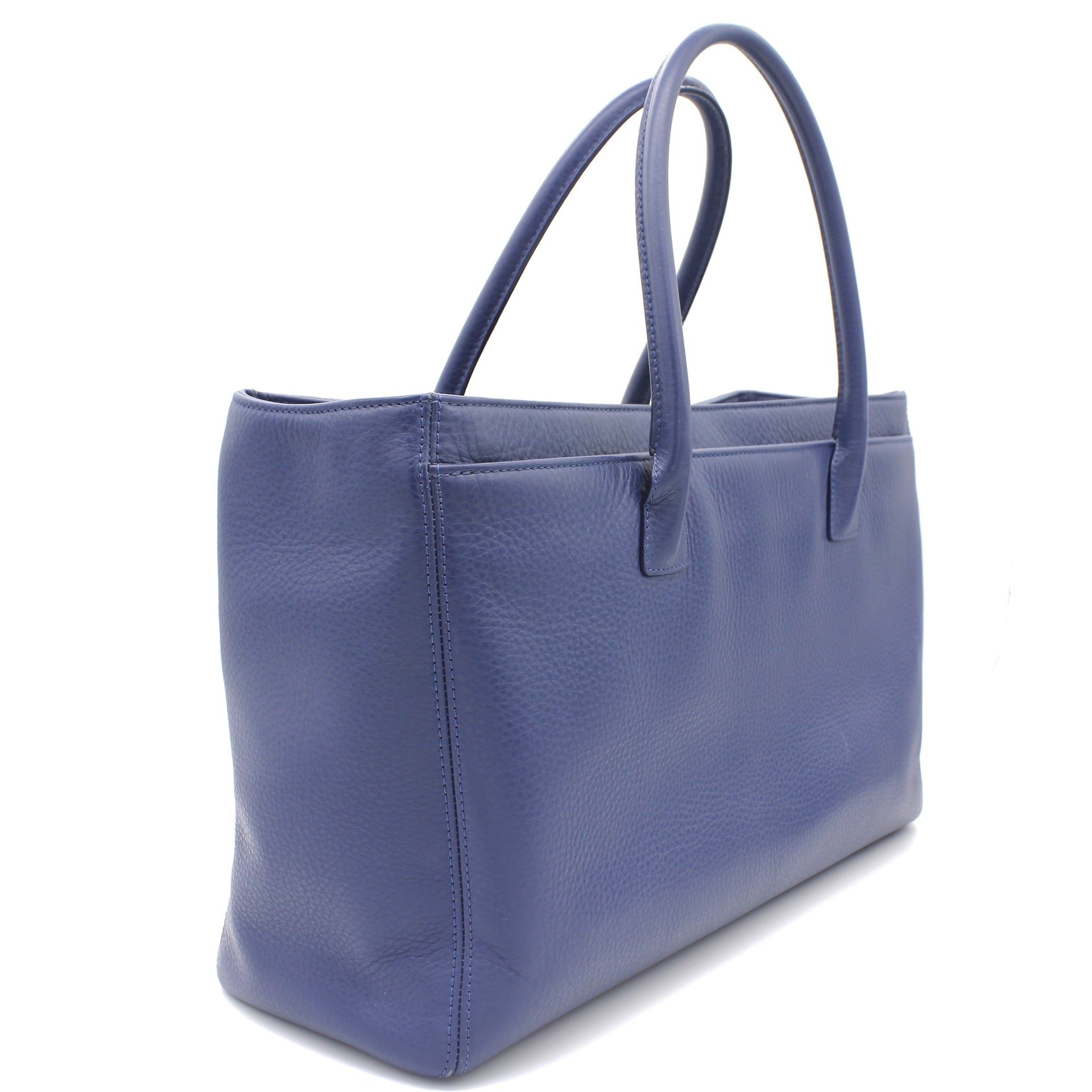Executive Cerf Tote Navy Blue