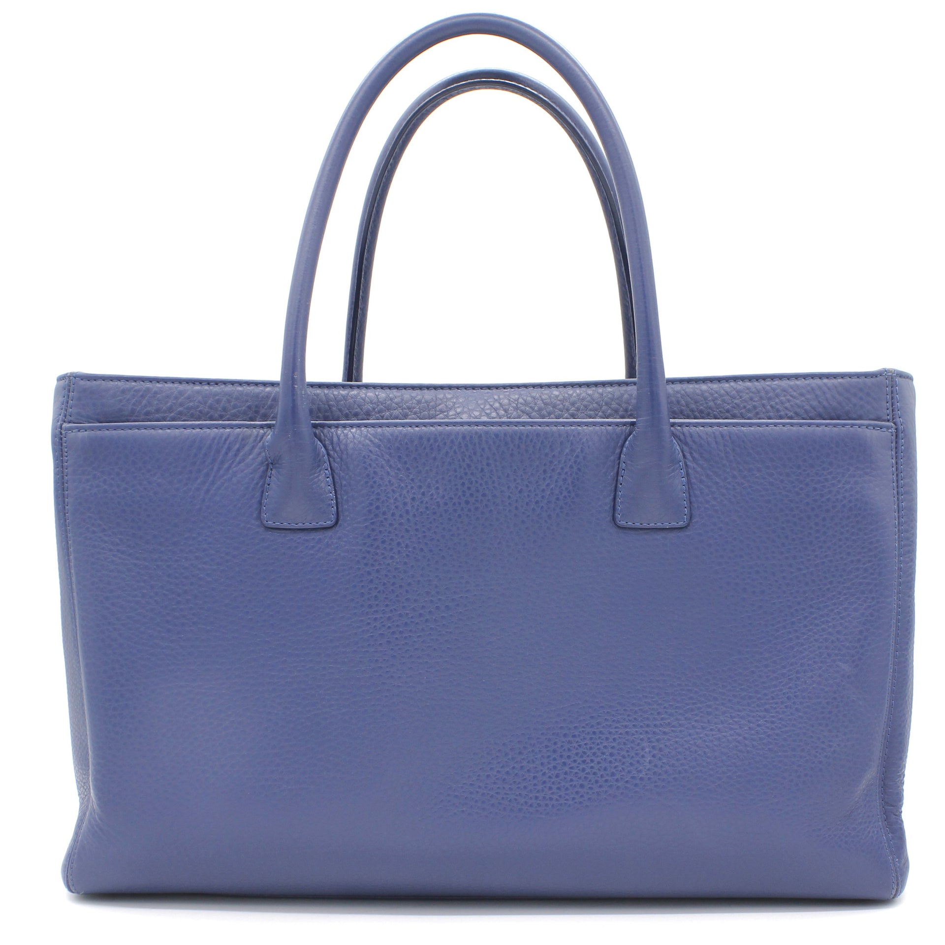 Chanel Executive Cerf Tote Navy Blue – STYLISHTOP