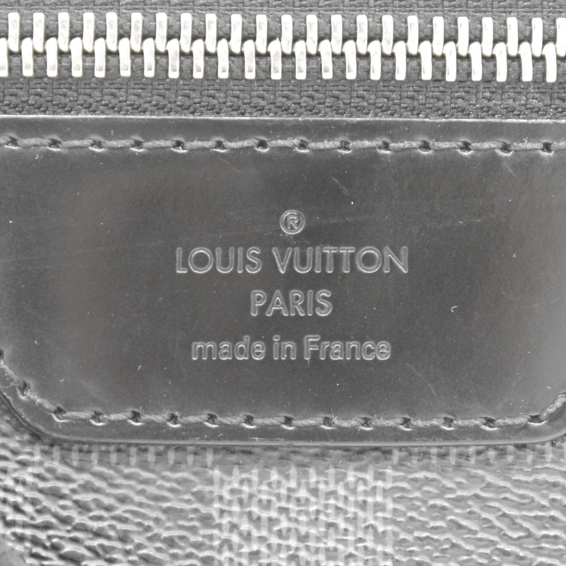 Louis Vuitton Damier Graphite Silver Tone Sign It Bracelet Louis Vuitton