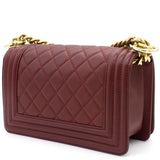 Le Boy Flap Bag Quilted Lambskin Small