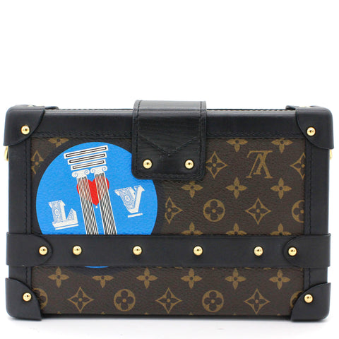 Limited Edition Leather World Tour Petite Malle Bag