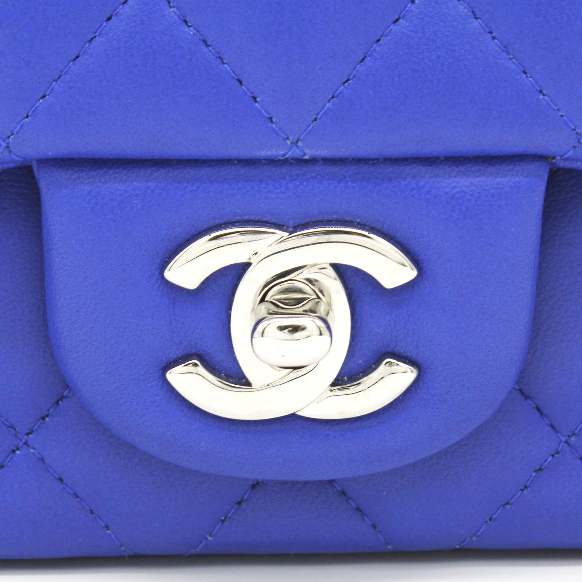 Chanel Rare Mini Classic Flap Mini in Blue