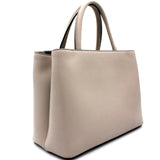 Calfskin Studded Petite 2Jours Tote Grey