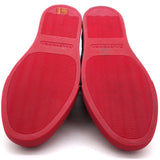 Red Leather Arena Low Top Sneakers 37